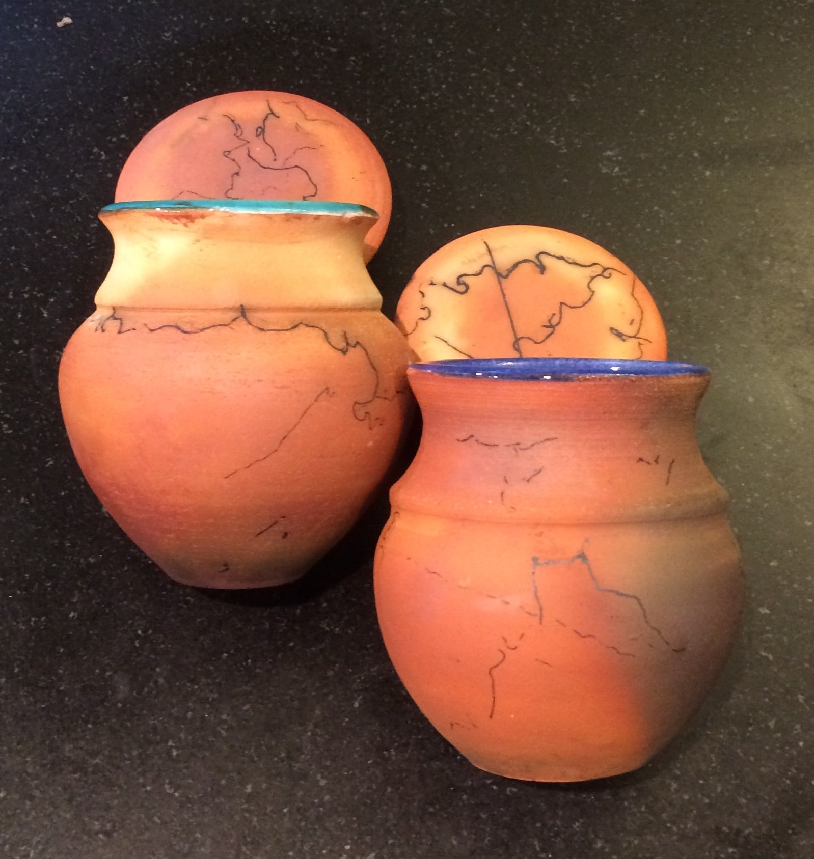 Horsehair cremation urn