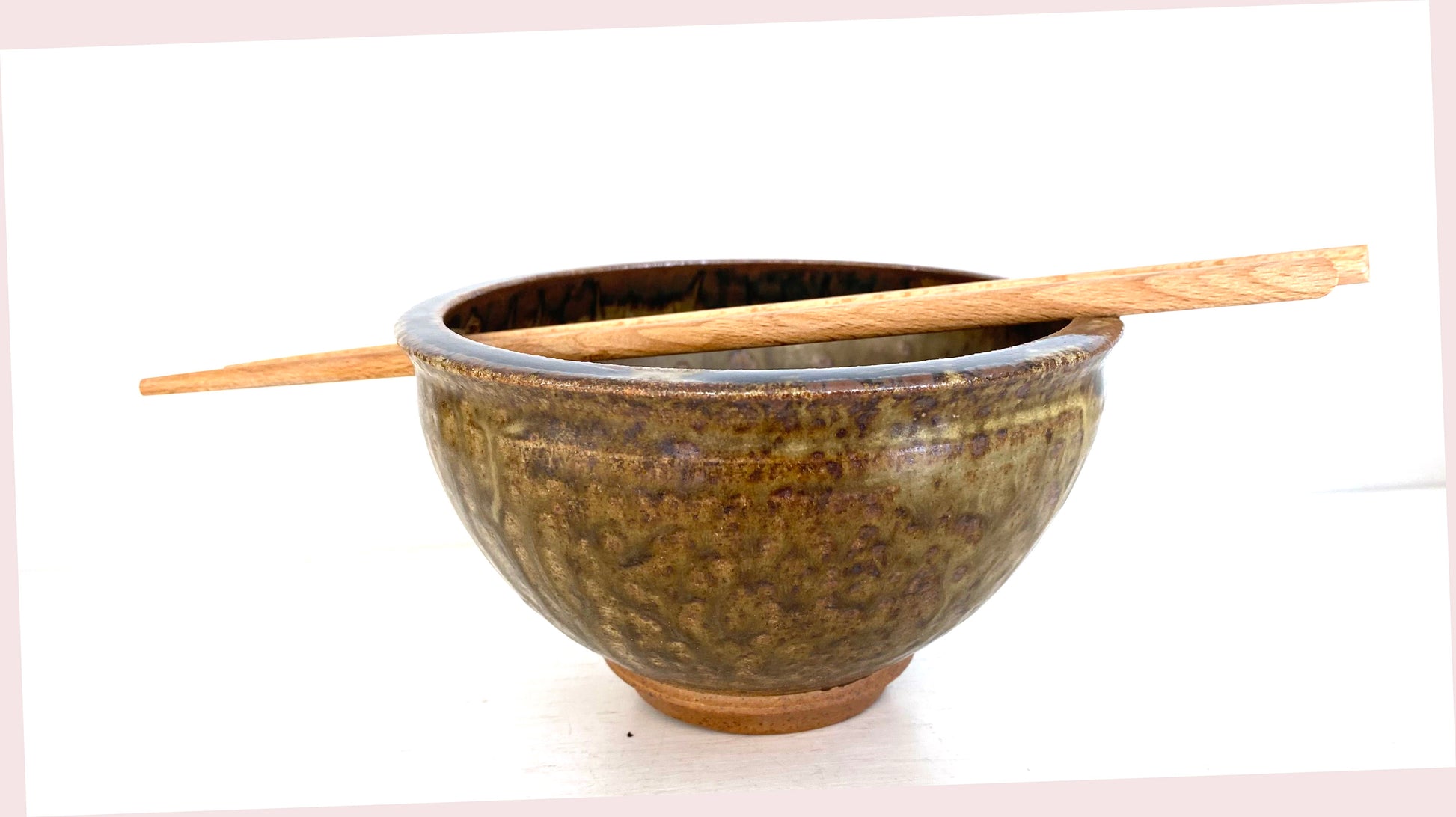 Ramen bowls with chopsticks